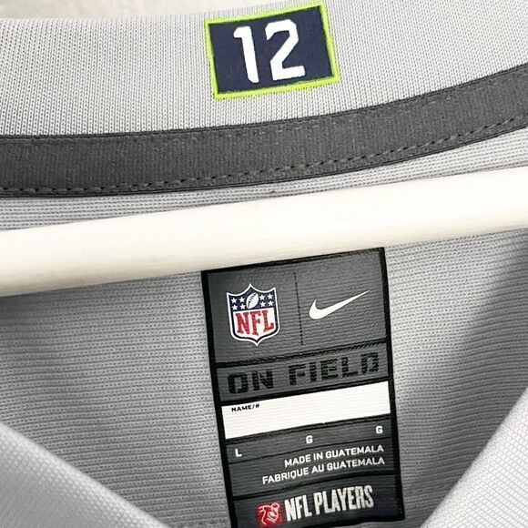 Nike Youth Alternate Game Jersey Russell Wilson Seattle Seahawks 3 - Picture 3 of 8
